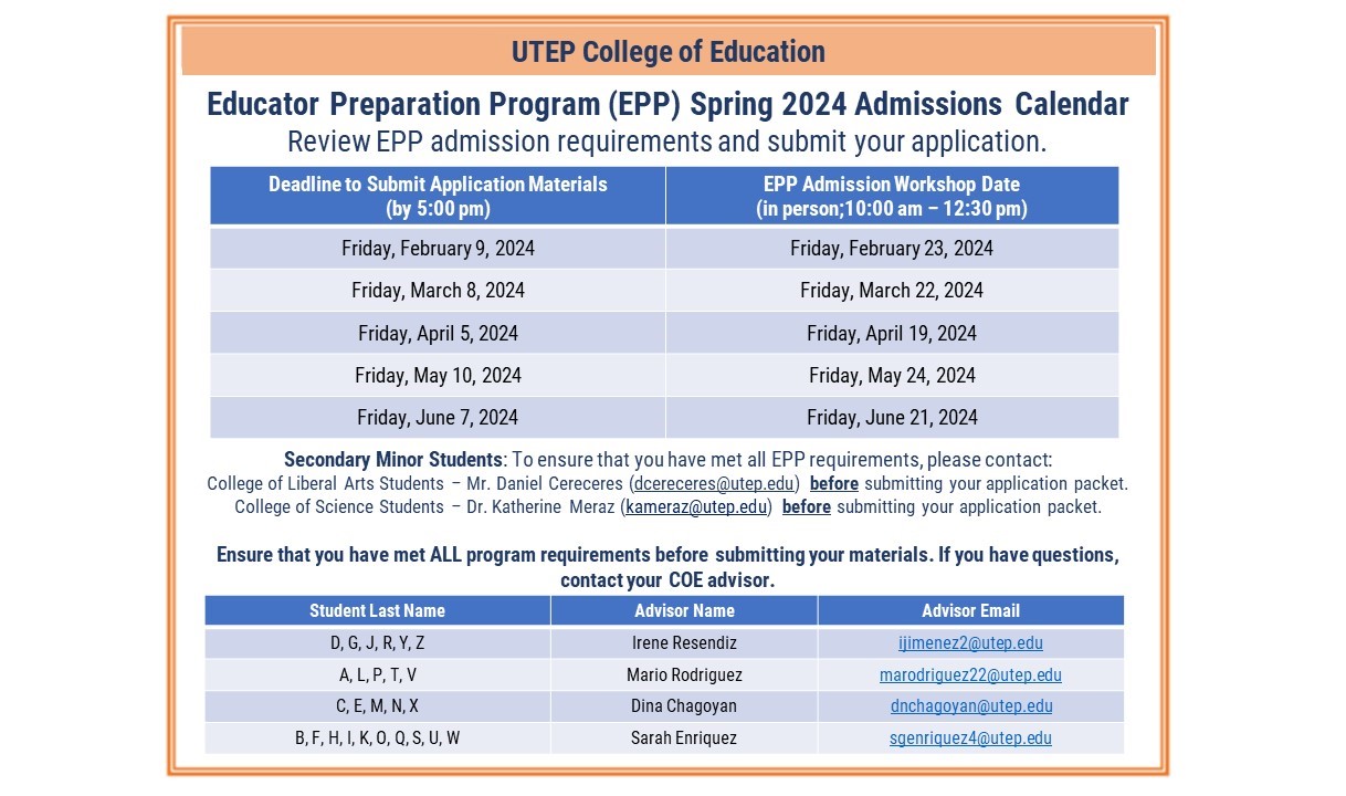 Utep Academic Calendar Fall 2024 Schedule Anica Brandie